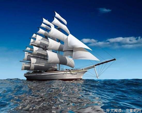 只见来船是顺风