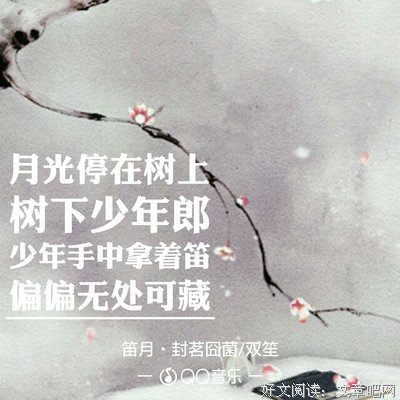 戳中人心的古风歌词