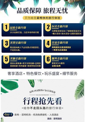 我们去西双版纳出差：星光夜市、植物园、傣秀，太美了......我的
