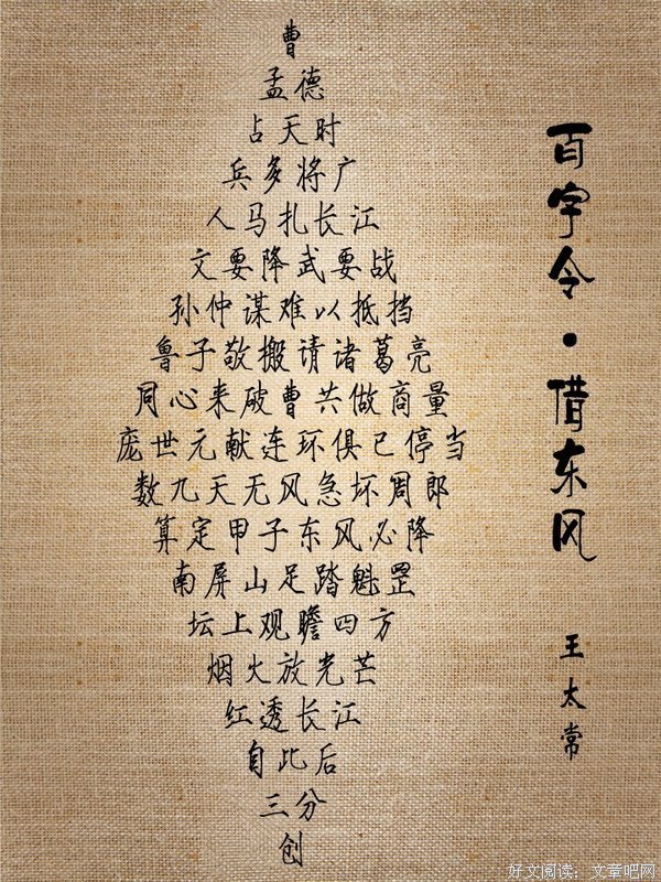 关于百字令的优美句子