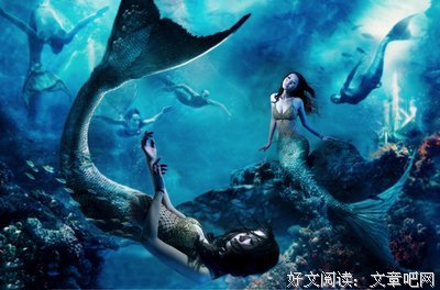 《大·海》优美的句子