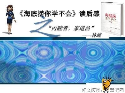 《向海底捞学习》读后感100字