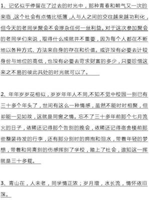 关于一见如故的语句