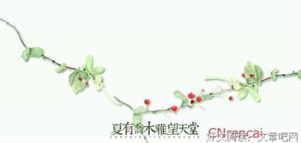 南有乔木，不可休思句子