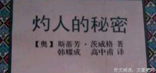 茨威格散文的读后感大全