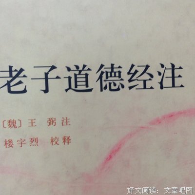 老子译注读后感锦集