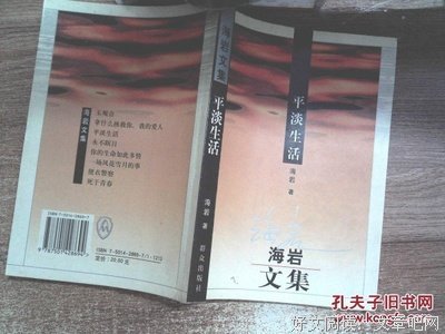 《平淡生活-海岩文集》读后感摘抄