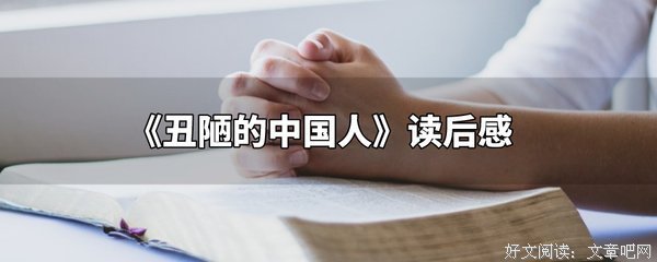 《中国人》的读后感大全