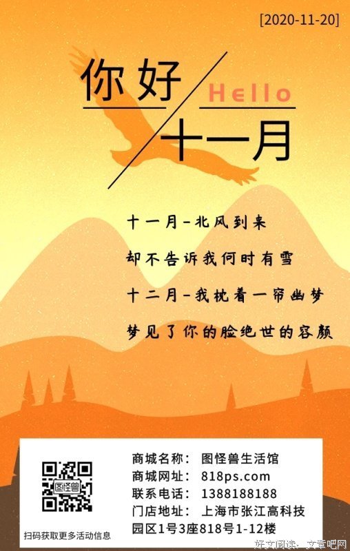 十一月，徘徊于确定与不确定