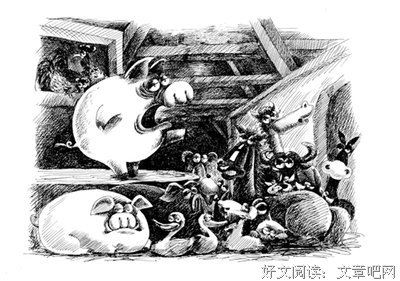 类人孩《动物庄园》另类解读经典读后感有感