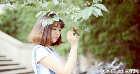 《非声小大着外试》的句子
