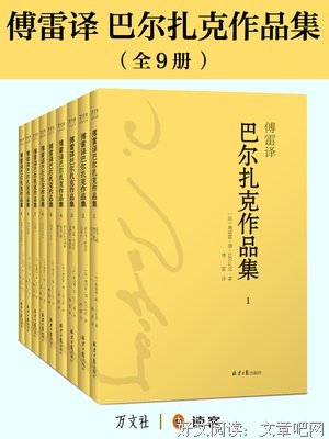 傅雷译 巴尔扎克作品集（全9册）读后感锦集