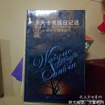 卡夫卡书信日记选读后感1000字