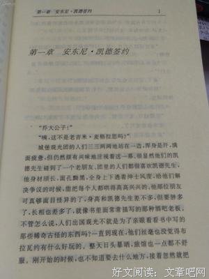 《名苑猎凶》读后感1000字
