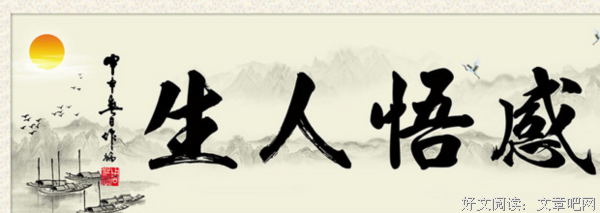 感悟人生优美的句子