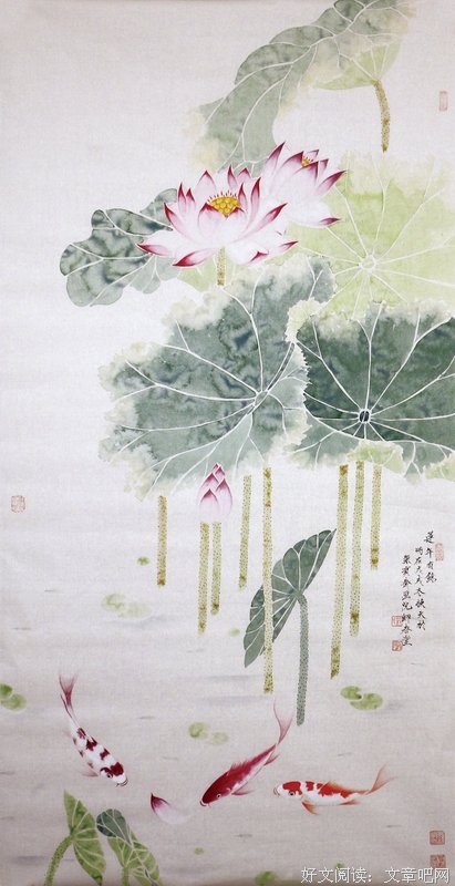 一一风荷举的句子