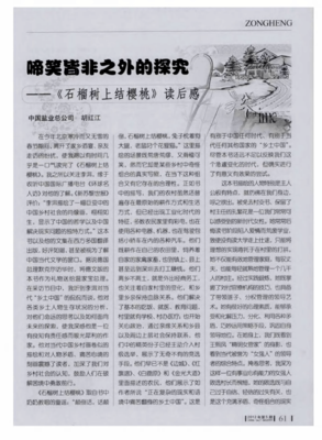 石榴树上结樱桃读后感精选