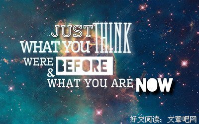 仰望星空。优美的句子
