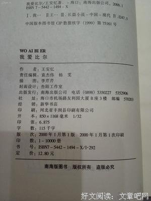 《我爱比尔》读后感100字