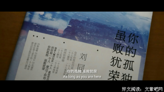 《你的孤独，虽败犹荣》好词好句