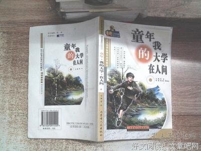 《童年 在人间 我的大学》读后感100字