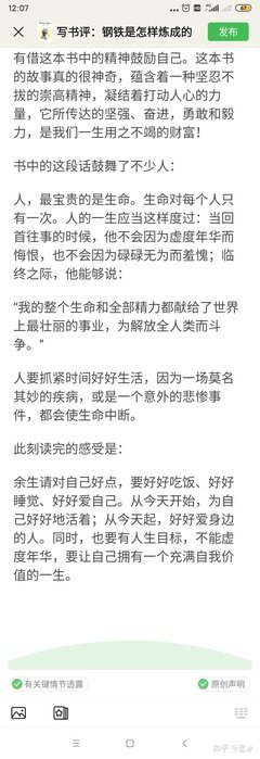 《钢铁是怎样炼成的》读后感1000字