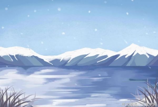 听，一枚雪花飘落