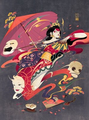 花魁选人。