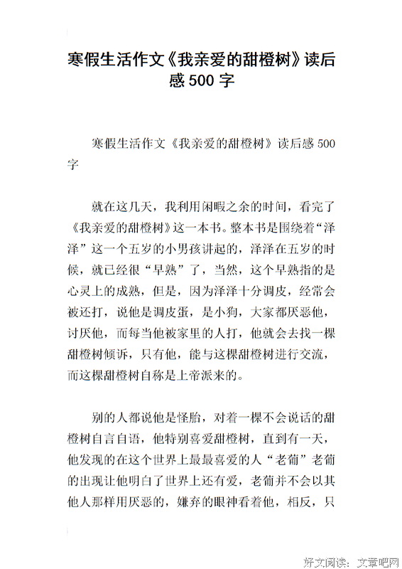 亲爱的你，如光之初的读后感大全