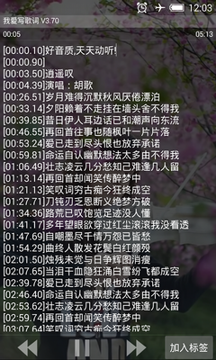 写歌词