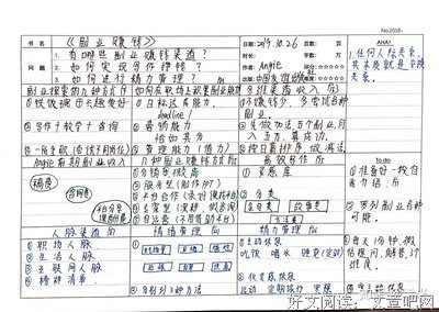 副业赚钱读后感摘抄