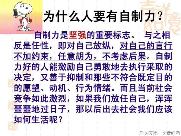 自控力：实操篇读后感锦集