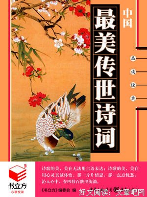 中国八大诗人读后感摘抄
