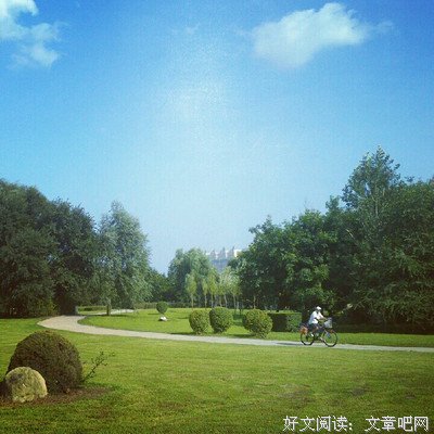 晴空万里的句子