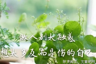 最新的《想太多》经典语录大全