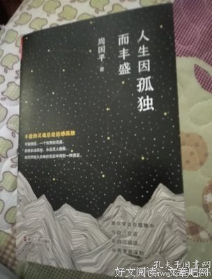《人生因孤独而丰盛》读后感锦集
