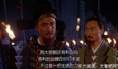 《大明王朝1449》观后感100字