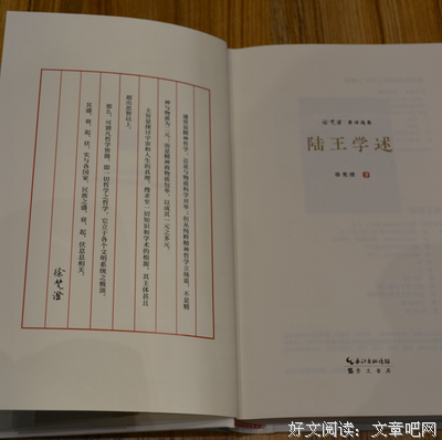 陆王学述读后感100字