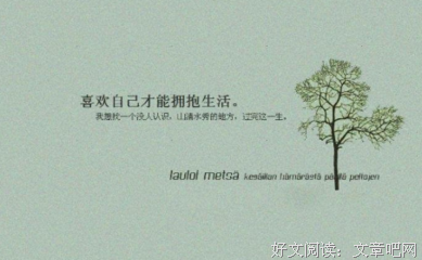 我的优美句子