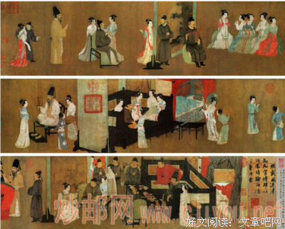 《顾闳中韩熙载夜宴图/中国绘画名品》读后感锦集