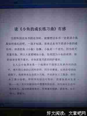 《练习告别》读后感精选