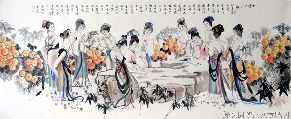 情美入画经典的句子