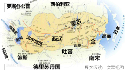 《蒙古帝国中亚征服史》读后感100字