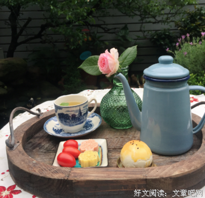 花自盛开人自来优美的句子