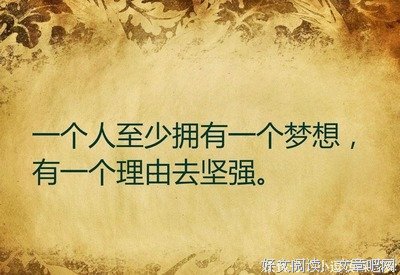 理想经典的句子