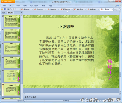 骆驼祥子经典读后感有感