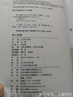 最全的《掌心迷路》小说摘抄