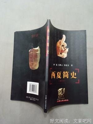 西夏简史经典读后感有感