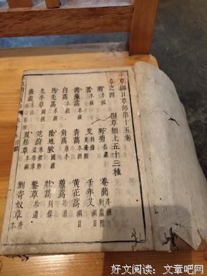 《本草纲目》佳句摘抄大全