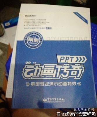 《PPT动画传奇——解密专业演示动画特效（典藏版）（全彩）》读后